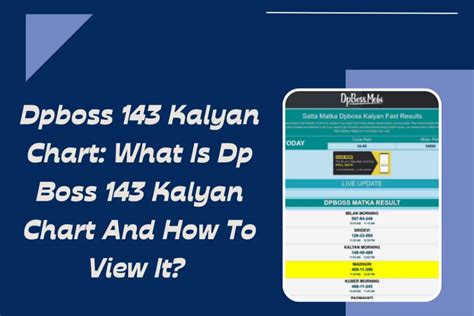 dp boss kalyan night chart|dpboss matka kalyan night chart.